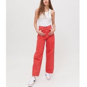 BDG extra baggy red jeans❤️‍🔥